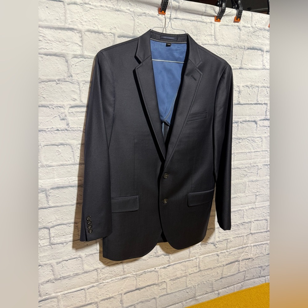 J. Crew Ludlow Loro Piana Wool Navy Blazer, Size 40R - Picture 2 of 7
